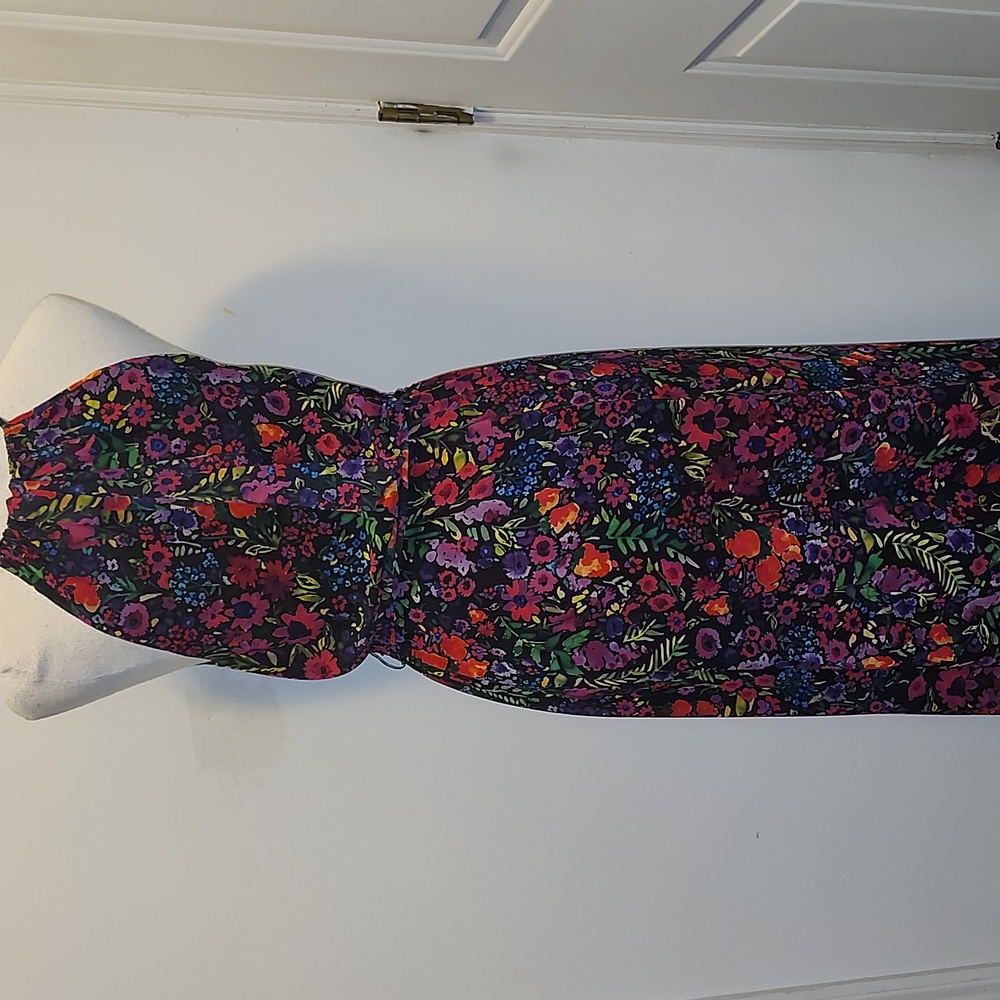 ModCloth Illuminated Elegance Floral Maxi Dress XS - Picture 5 of 9